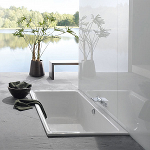 Ванна стальная Bette Free 200*100*45 BetteGlasur® Plus, с шумоизоляцией